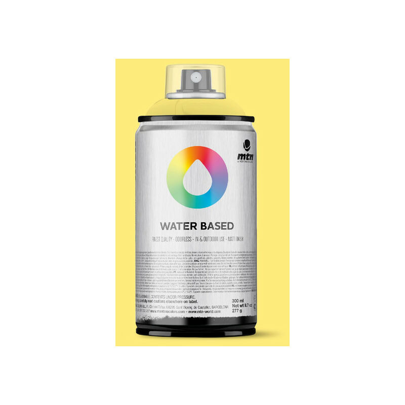 

Montana Colors - Spray Base Agua 300ml Cadmium Yellow Light