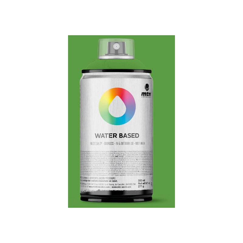 

Spray Base Agua 300ml Brilliant Green - Montana Colors