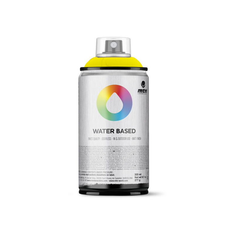 

Spray Base Agua 300ml Fluorescent Yellow - Montana Colors