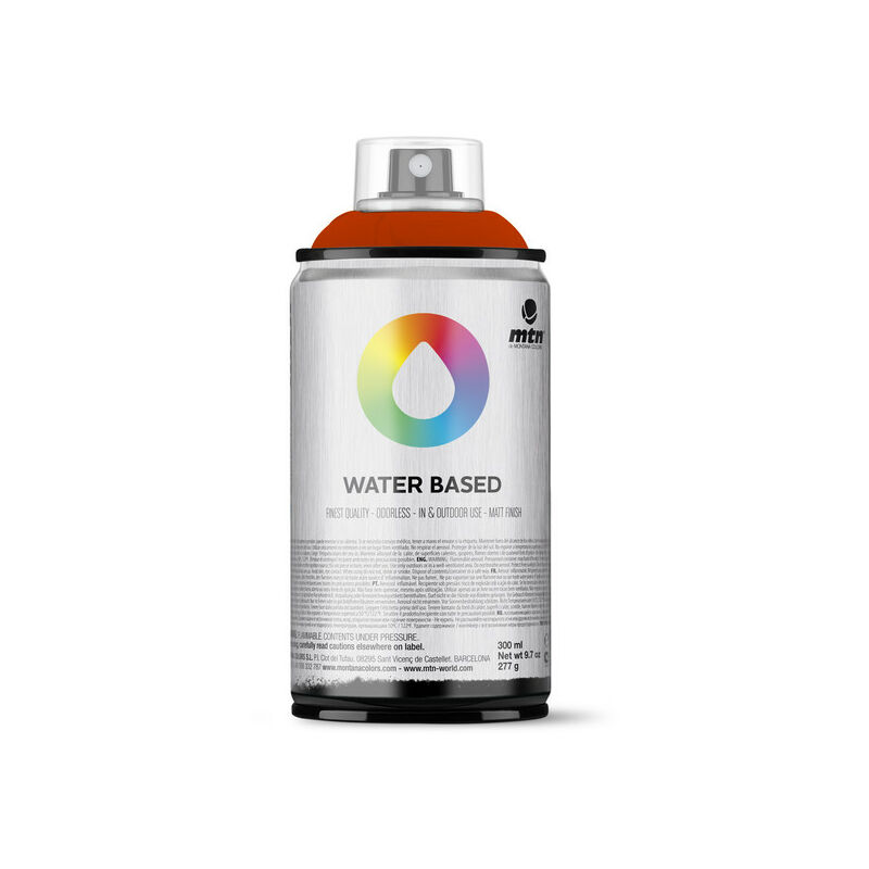 

Spray Base Agua 300ml Fluorescent Red - Montana Colors