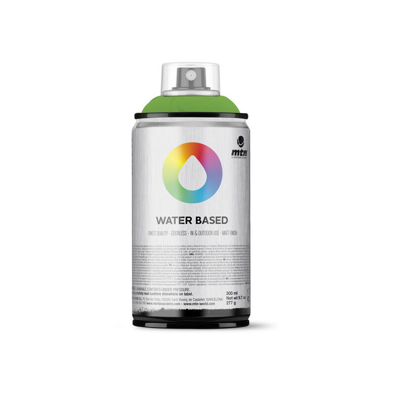 

Spray Base Agua 300ml Fluorescent Green - Montana Colors