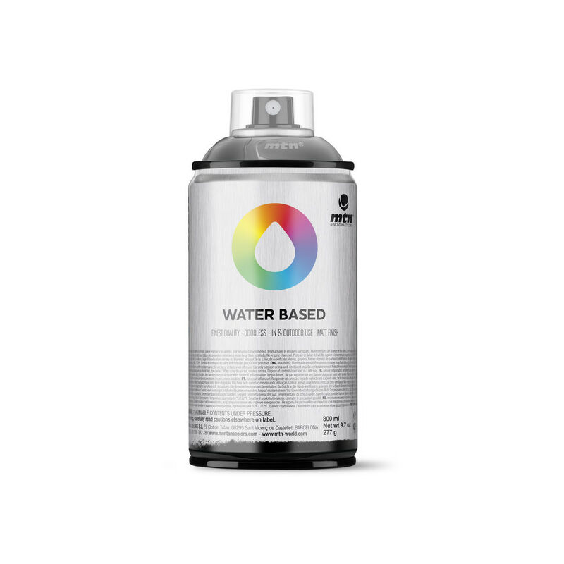 

Spray Base Agua 300ml Transparent Black - Montana Colors