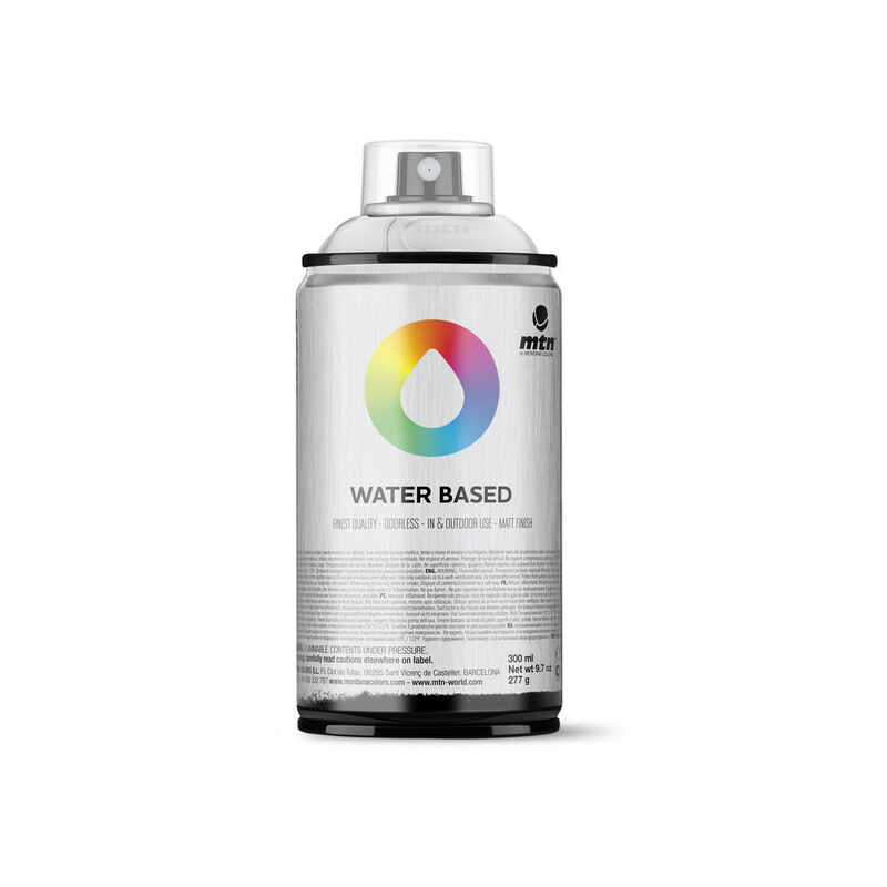 

Montana Colors - Spray Base Agua 300ml Transparent White