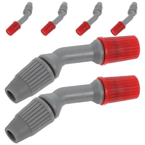 Sprayer Nozzle Tips Plastic Replacement Spray Heads for Garden Use 24Pcs