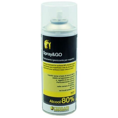 Spray&go trattamento igienizzante per superfici 400 ml ferrari welcome 17.242