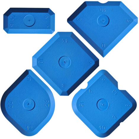 Spreader À Joint - Spatule À Silicone - Racloir À Ciment - Outil De Retrait De Joint - Kit De 5 Pièces