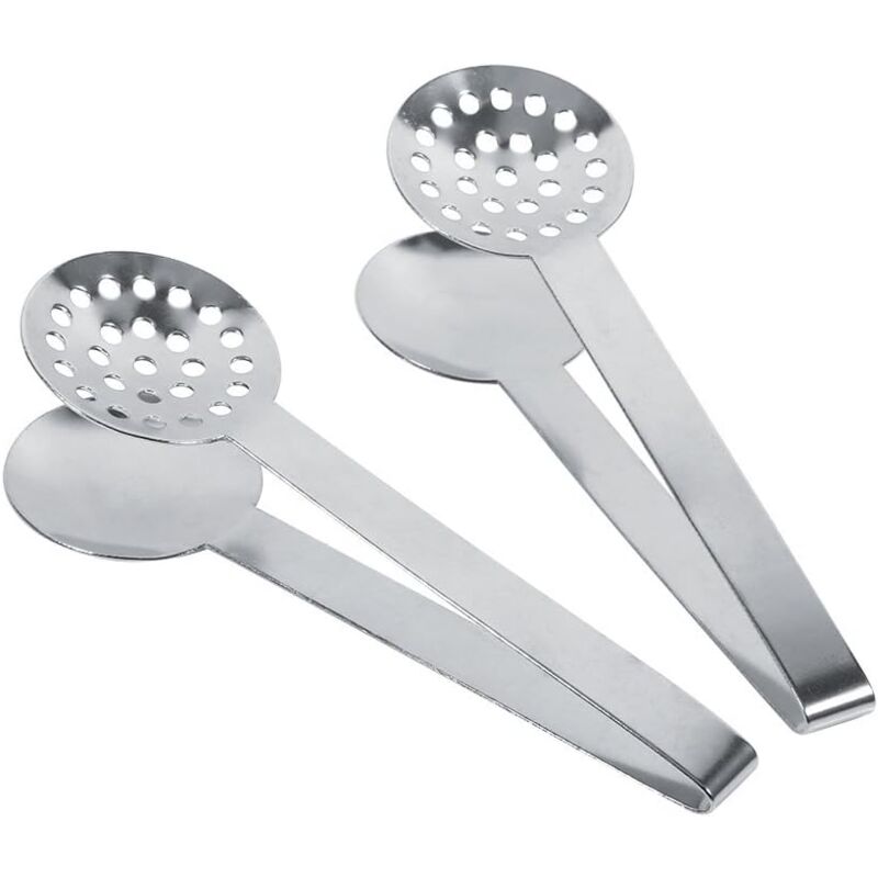 Image of Dpzo - Spremi bustine di tè in acciaio inossidabile, pinza multiuso per bustine di tè, colino per bustine di tè (set da 2)