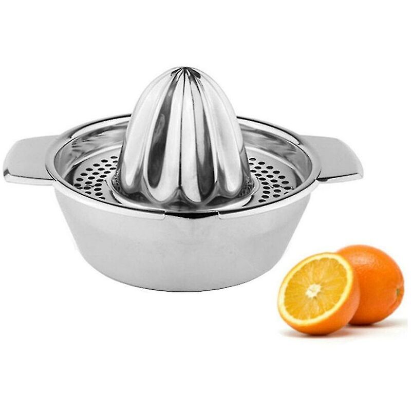 Volavo - Spremiagrumi, acciaio inox 304, manuale