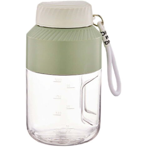 Spremiagrumi e frullatore portatile, grande capacità 1000 ml (35,19 oz), 10 lame in acciaio inossidabile, ricaricabile tramite USB, ideale per frullati, frappè e per la lavorazione degli alimenti, eco