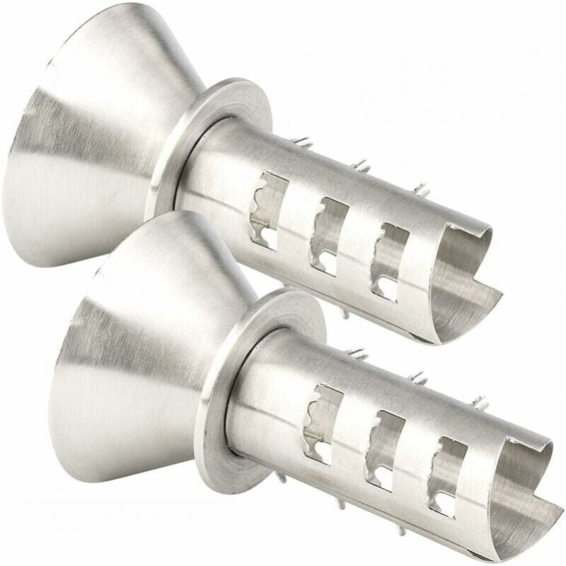 Image of Spremiagrumi: Set di 2 spremiagrumi, Mini spremiagrumi manuale, Spremiagrumi in acciaio inox.