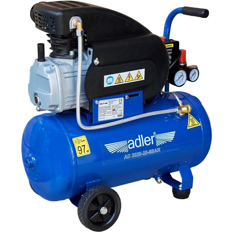 Sprężarka Adler 24l ad 2020-25-8bar 230v