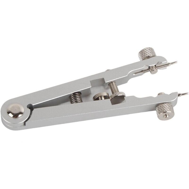 Spring Bar Pliers Tool, Spring Bar Pliers Tool, Spring, Stainless Steel Watch Repair with Pins, Adjustable and Secure, Compact and Portable, for
