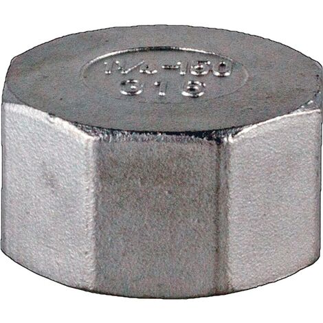 SPRINGER 326100T 8-kant-Kappe EN 10226-1 NPS 1 Zoll Innengewinde 22 mm