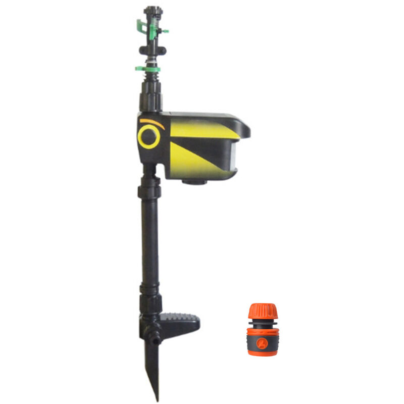 Sprinklers en répulsif de souris solaire pour les dissuases d'oiseaux activés de mouvement de la cour à l'extérieur du coyote dissuasif avec 3 modes