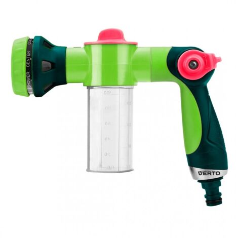 Spritzpistole Verto 15g715 8 Funktionen ergonomischer Griff