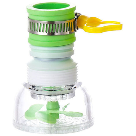 Spritzschutz für Küchenarmaturen, ausziehbarer Brausekopf, Auslaufverlängerung, um 360° verstellbarer Wasserenthärter mit Filter, Strahlregler für Armaturen, Wassersparfunktion