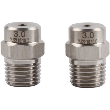 Sprühdüse aus Edelstahl 304 – Hohe Langlebigkeit, große Reichweite (2er-Pack)