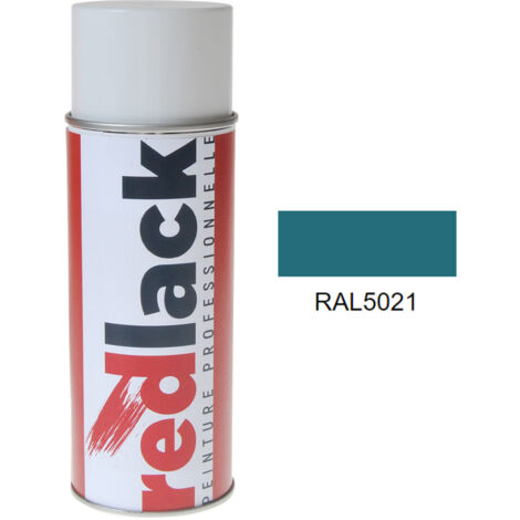 Sprühfarbe 400 ml – RAL 5021 - Glanz - Fernblau - für verschiedene Oberflächen - Redlack