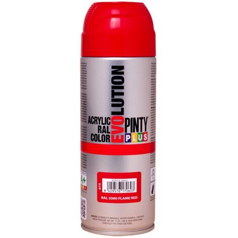 Sprühfarbe PintyPlus Evolution RAL 3000 Hellrot 520 ml
