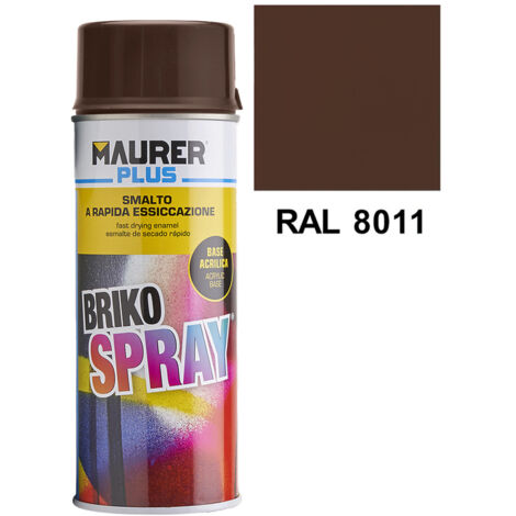 Sprühfarbe Walnussbraun 400 ml.