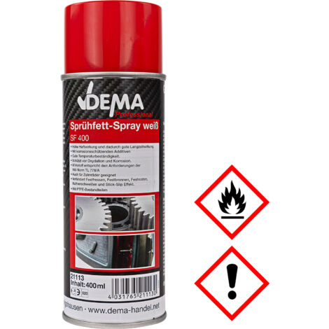 Sprühfett PROFESSIONAL weiß - Spray 400 ml Universalschmiermittel