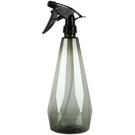 Sprühflasche mit ergonomischem Griff  500 ml/1000 ml Fassungsvermögen  Einstellbarer Sprühstrahl/Mikrodiffusion  PET+PP Grau/Braun/Grün  1 Stück