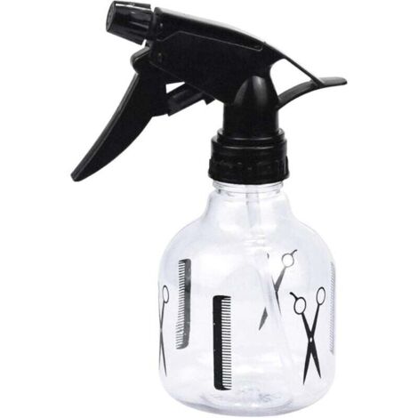 Sprühflaschen aus Kunststoff, 250 ml Sprühflasche mit großem Fassungsvermögen für Friseursalons, wiederbefüllbare leere Sprühflaschen aus Kunststoff für Friseurbedarf