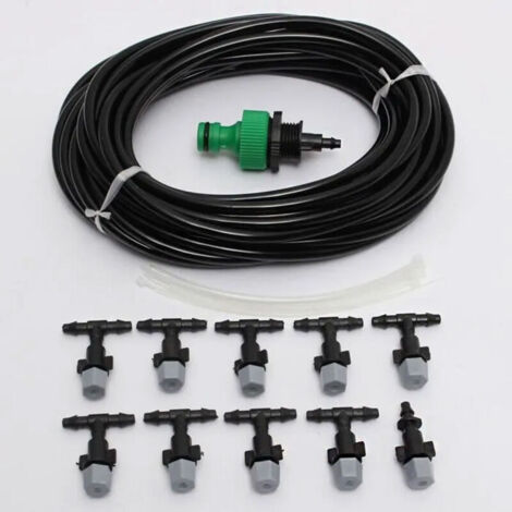 Sprühsystem – 10 m³ – 10 Sprinkler – Abnehmbare Düse – Integrierter Filter