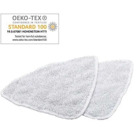 Sprühwischer à vapeur 100°C Vileda 146592 – Lot de 2 avec lingette dépoussiérante, nettoyage sans produit
