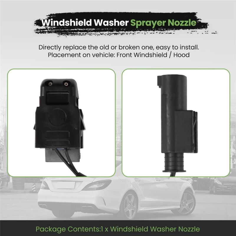 Image of SprüHdüSe für Scheibenwaschanlage Links oder Rechts 2308600347 - c e sl W203 W211 R230 R171