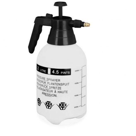 Spruzzatore a pressione 2 litri nero