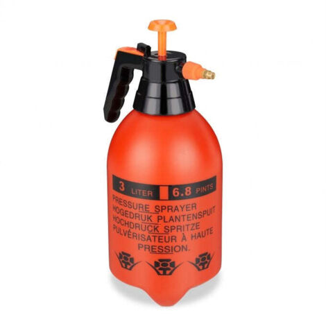 Spruzzatore a pressione 3 litri arancione