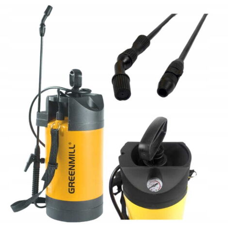 Spruzzatore a pressione professionale con manometro 5l