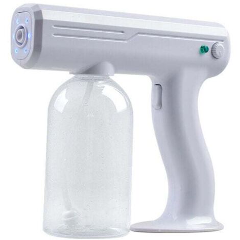 Spruzzatore a vapore disinfettante, atomizzatore nano portatile ricaricabile da 800 ml con nebulizzatore regolabile a basso rumore per casa, ufficio, scuola o giardino (800 ml) 20,5 x 7 x 18 cm
