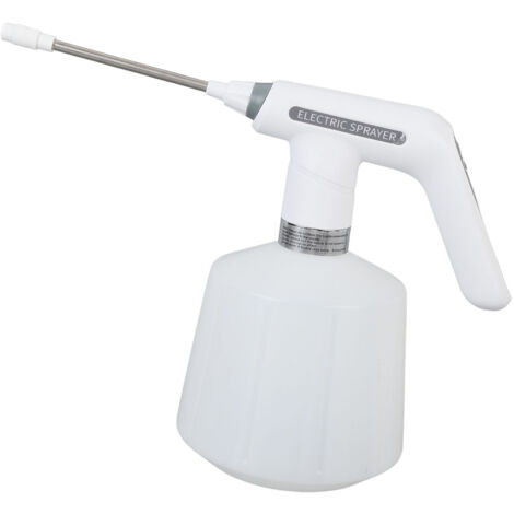 Spruzzatore elettrico ricaricabile da 1,5 litri - Ugello nebulizzatore regolabile, asta estensibile, per piante da interno/esterno