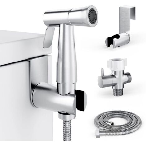 Spruzzatore per bidet per WC, set spruzzatore manuale, set spruzzatore per pannolini di stoffa - semplice
