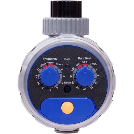 Spruzzatore, timer per acqua, programmabile, controller per irrigazione impermeabile a pressione zero, per prati e giardini all'aperto