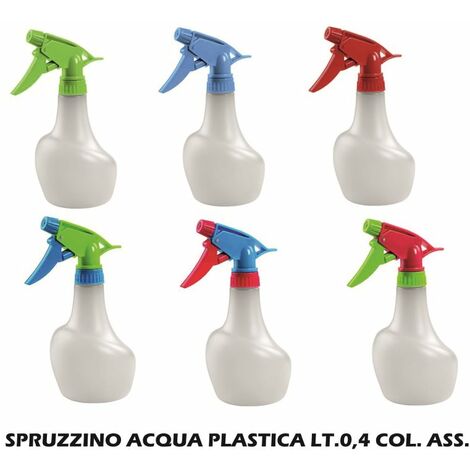 Relaxdays Spruzzino Nebulizzatore, Set 4, 500ml di Bottiglie Spray Vuote,  Vaporizzatore Parrucchieri, Pulizia, Marroni