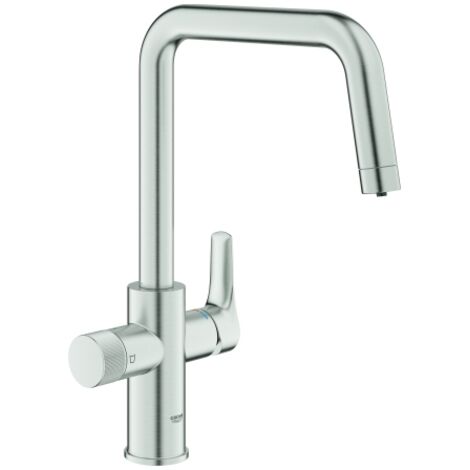 SPT-Batterie GROHE Blue Pure Eurosmart 30583 U-Auslauf supersteel