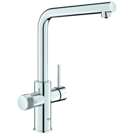 SPT-Batterie GROHE Blue Pure Minta 30588 L-Auslauf chrom