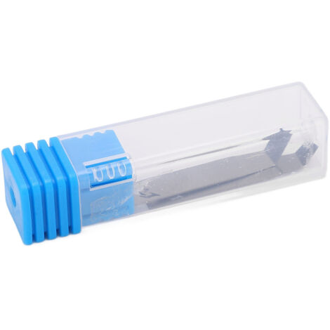 Spudger pour réparation téléphone, 2 pièces, acier inoxydable, 135° bend, 0.12mm d'épaisseur