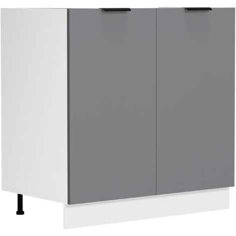 Spülenschrank Küche Breite 80 cm Fasola
