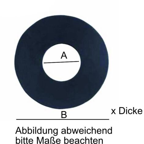Spülkastendichtung flach, 24 x 64 x 4mm, Mira, Schwab
