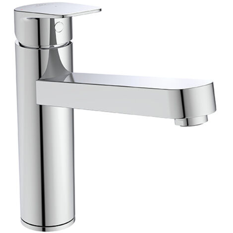Spültischmischer Ideal Standard Ceraplan, Ausladung 204 mm, Mittelstellung kalt, chrom - BD313AA