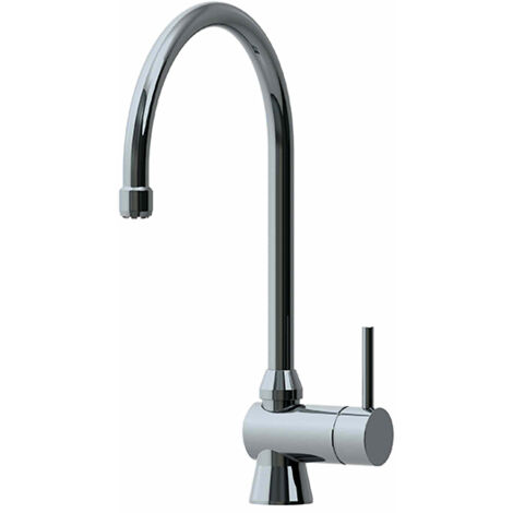 Spültischmischer KWC Kuri Basic Schwenkauslauf, Ausladung 190 mm, chrom - 119.65 Z 001 C