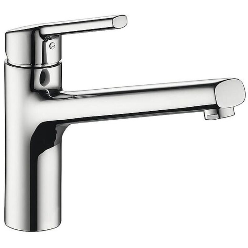 Banyo Kwc Spültischmischer Luna E Schwenkauslauf Ausladung 225 Mm Chrom Küchenarmatur