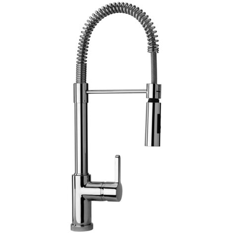 Spültischmischer mit Federauslauf Paini Arena 92CR557LLPE  Chrom