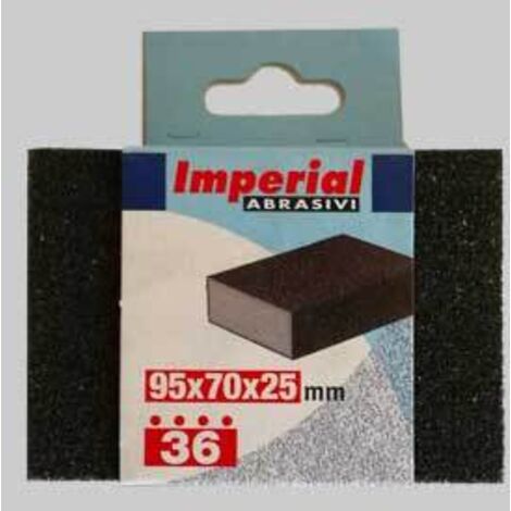 Spugna abrasiva Imperial 100x70x25 grana 100