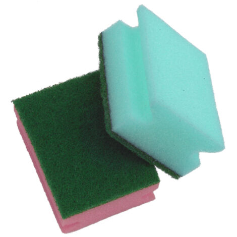 SPUGNA ABRASIVA SALVADITA 3 PZ. col. Assortiti cm. 8,5x7x4 h 24.00 confezioni