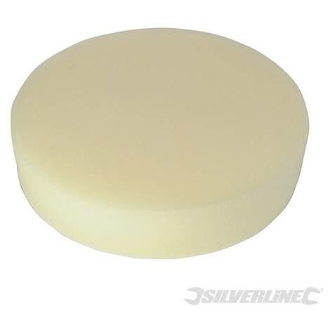 Spugna di lucidatura per metalli e vetri a gancio e strappo in poliuretano silverline offerta-150x38mm